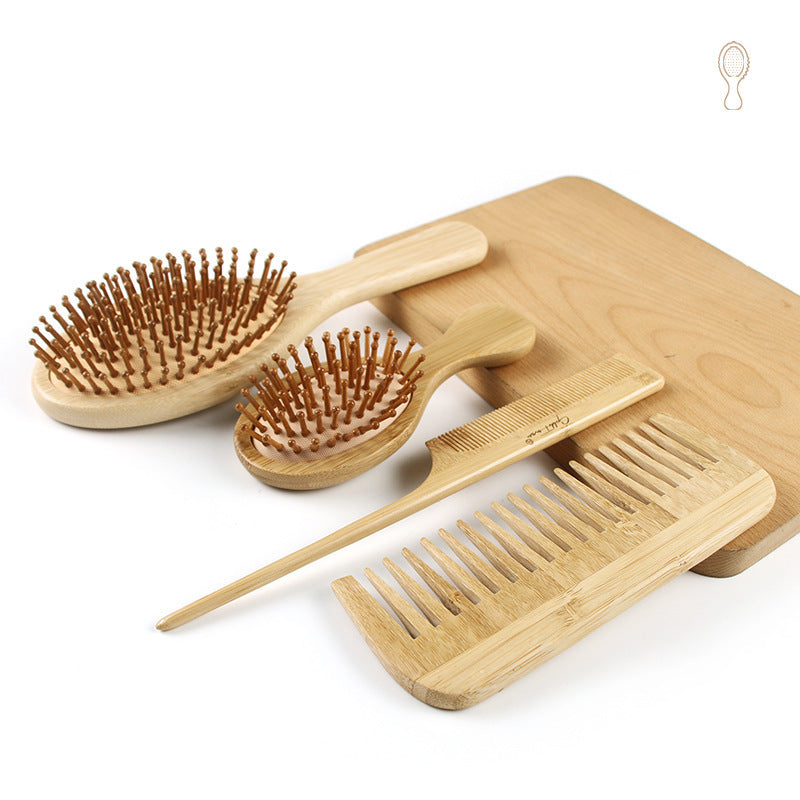 Bamboo Combs and Brushes